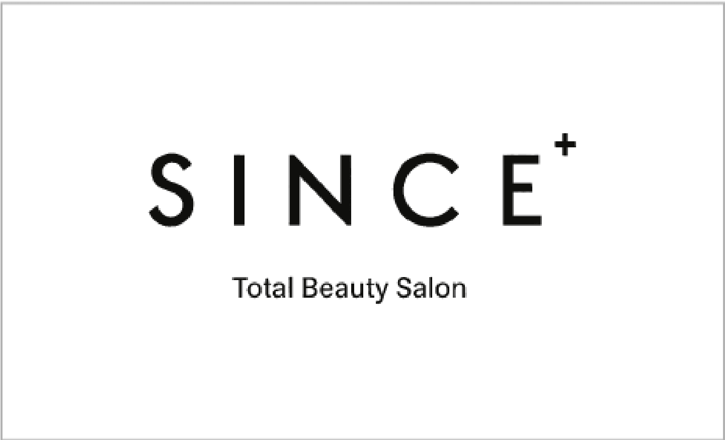 トータルビューティサロン SINCE+のロゴ